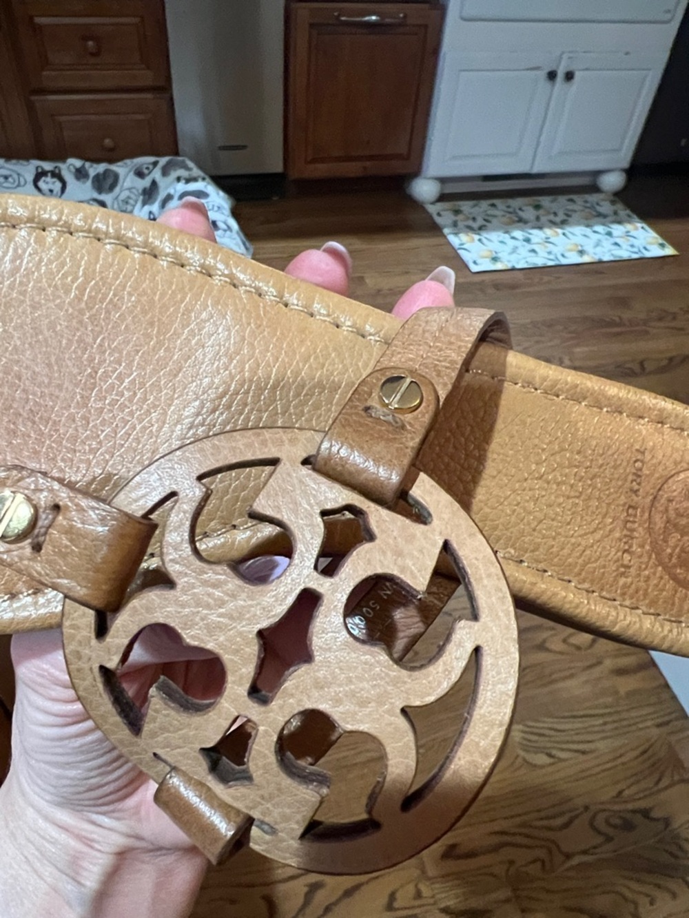 Tory Burch Brown Leather Sandals - Picture 6 of 6